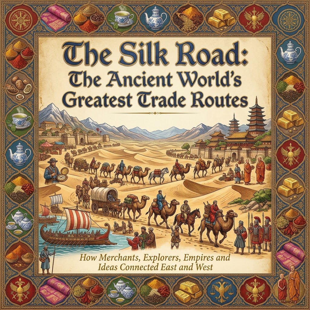 Cover of The Silk Road: The Ancient World's Greatest Trade Routes