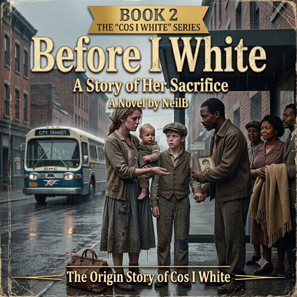 Cover of BEFORE I WHITE  Book 2 of the "Cos I White" Series