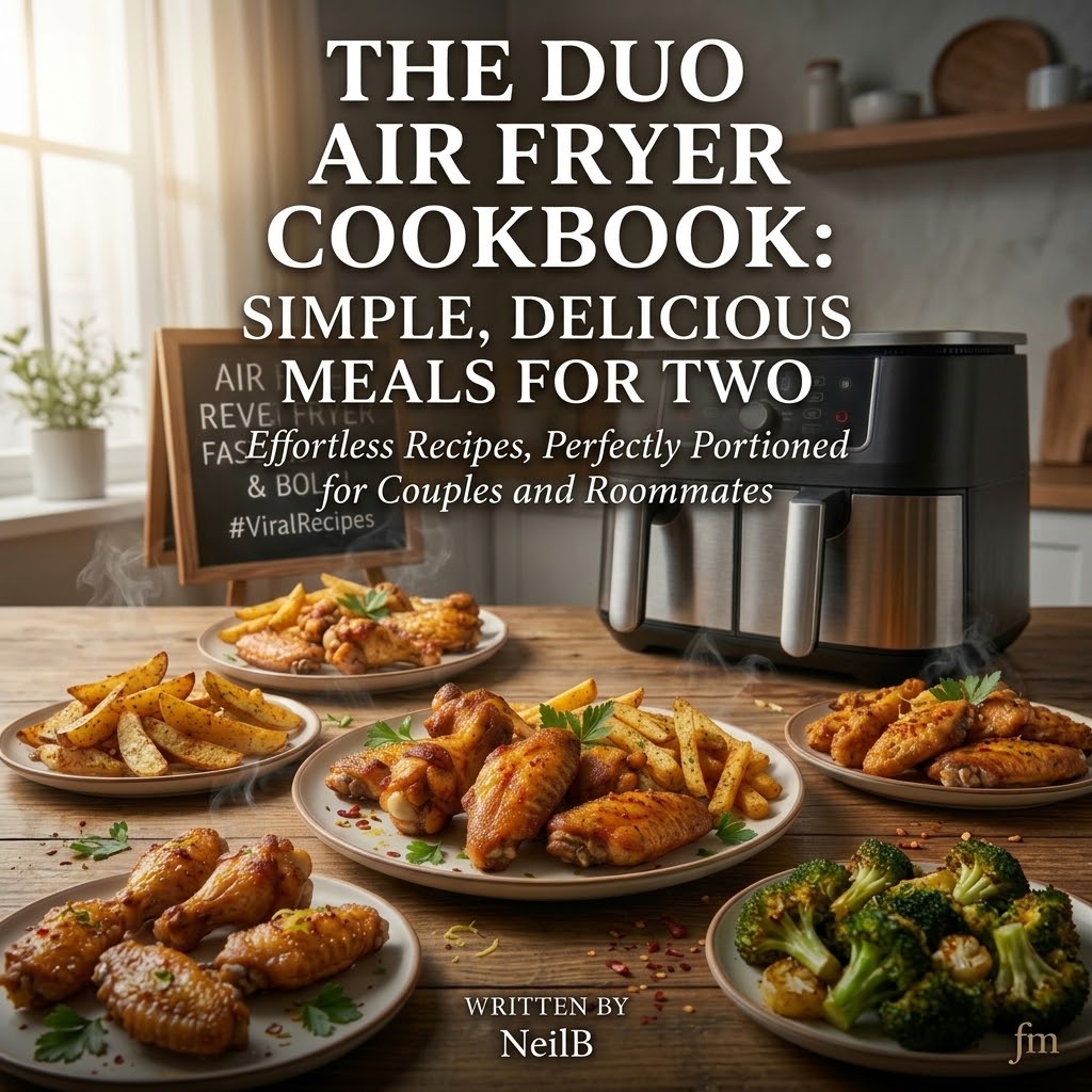 Cover of The Duo Air Fryer Cookbook